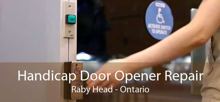 Handicap Door Opener Repair Raby Head - Ontario