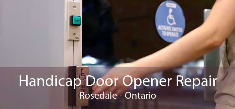 Handicap Door Opener Repair Rosedale - Ontario