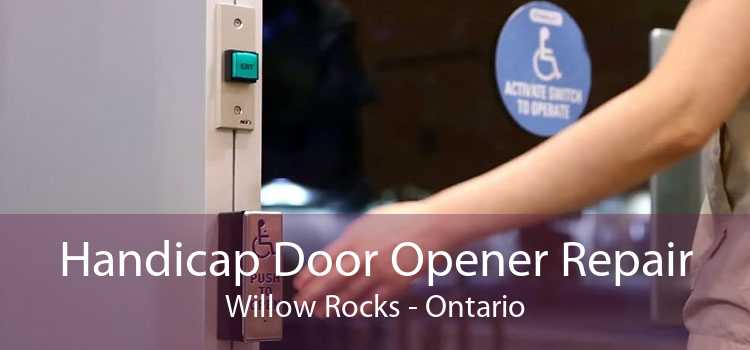 Handicap Door Opener Repair Willow Rocks - Ontario