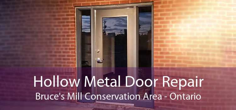 Hollow Metal Door Repair Bruce's Mill Conservation Area - Ontario