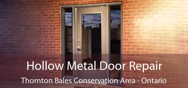 Hollow Metal Door Repair Thornton Bales Conservation Area - Ontario