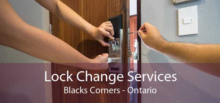 Lock Change Services Blacks Corners - Ontario