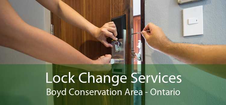 Lock Change Services Boyd Conservation Area - Ontario