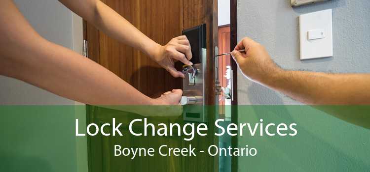 Lock Change Services Boyne Creek - Ontario