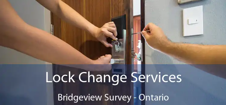 Lock Change Services Bridgeview Survey - Ontario