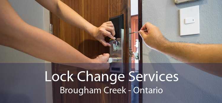Lock Change Services Brougham Creek - Ontario