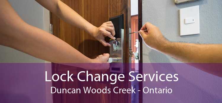 Lock Change Services Duncan Woods Creek - Ontario