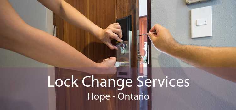 Lock Change Services Hope - Ontario
