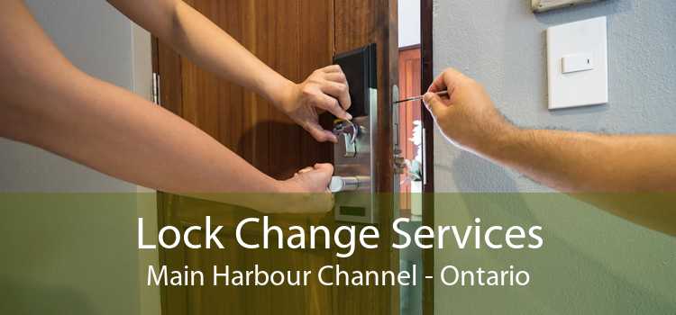 Lock Change Services Main Harbour Channel - Ontario