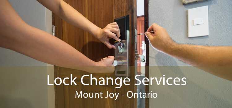Lock Change Services Mount Joy - Ontario