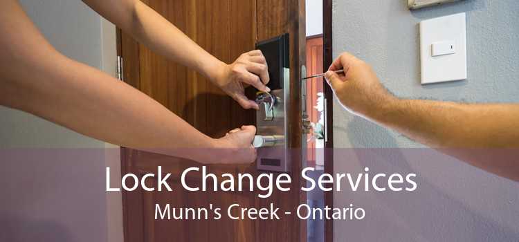 Lock Change Services Munn's Creek - Ontario