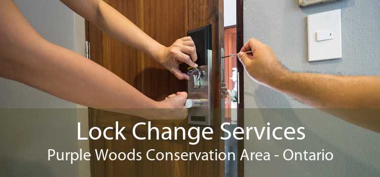 Lock Change Services Purple Woods Conservation Area - Ontario