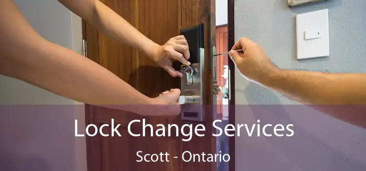 Lock Change Services Scott - Ontario