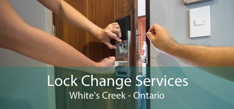 Lock Change Services White's Creek - Ontario
