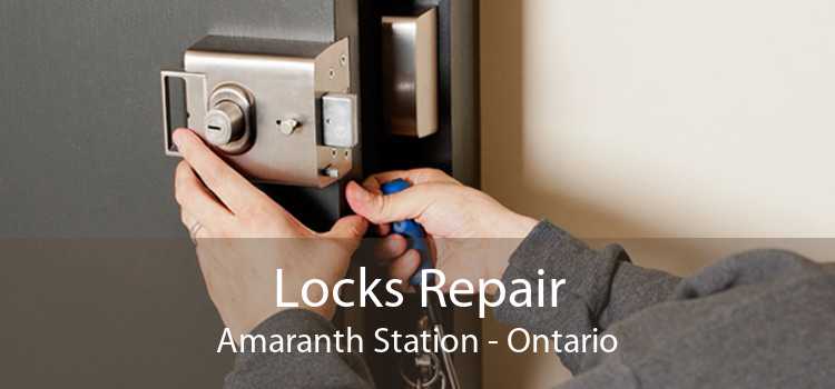 Locks Repair Amaranth Station - Ontario