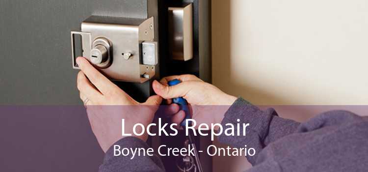 Locks Repair Boyne Creek - Ontario