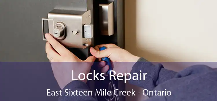 Locks Repair East Sixteen Mile Creek - Ontario