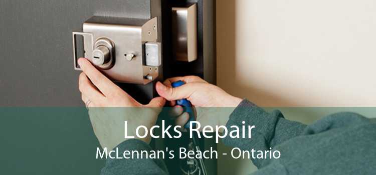 Locks Repair McLennan's Beach - Ontario