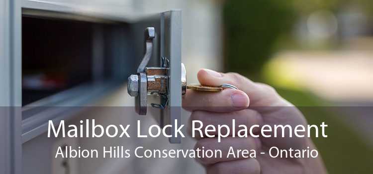 Mailbox Lock Replacement Albion Hills Conservation Area - Ontario