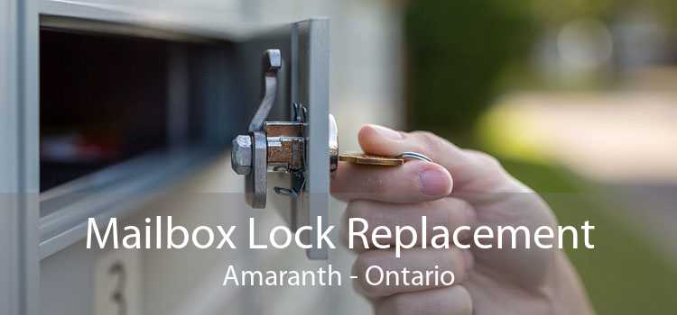 Mailbox Lock Replacement Amaranth - Ontario
