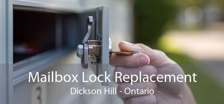 Mailbox Lock Replacement Dickson Hill - Ontario