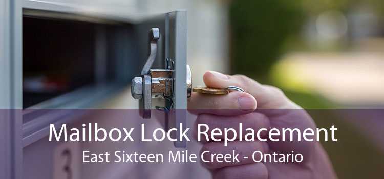 Mailbox Lock Replacement East Sixteen Mile Creek - Ontario