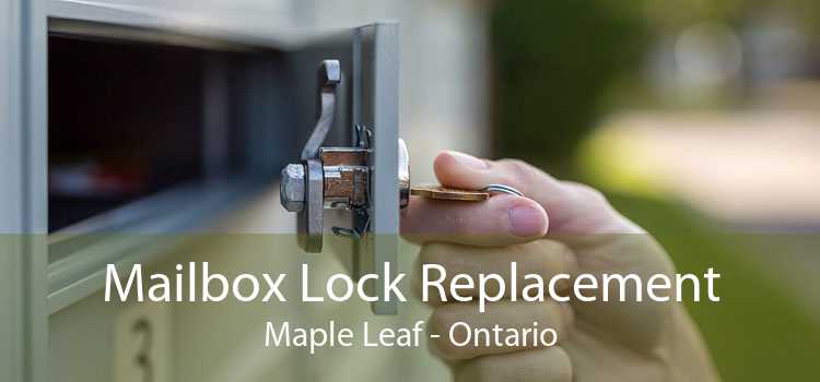 Mailbox Lock Replacement Maple Leaf - Ontario