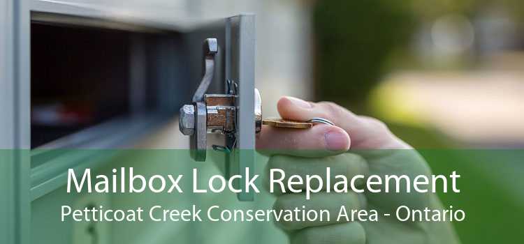 Mailbox Lock Replacement Petticoat Creek Conservation Area - Ontario