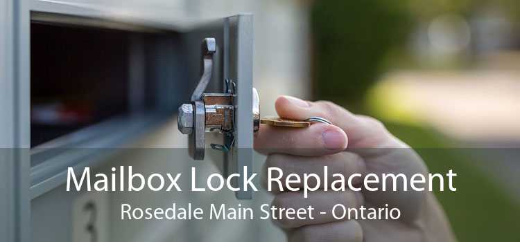 Mailbox Lock Replacement Rosedale Main Street - Ontario