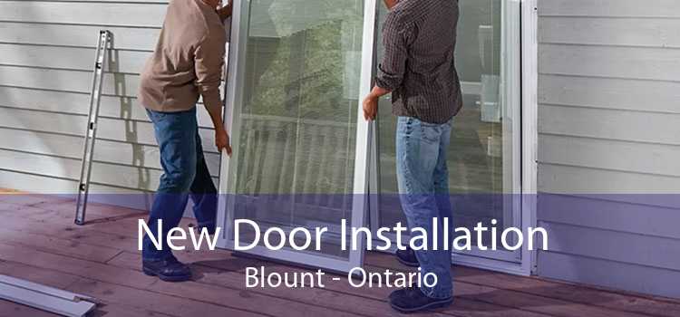 New Door Installation Blount - Ontario