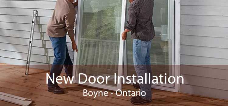 New Door Installation Boyne - Ontario