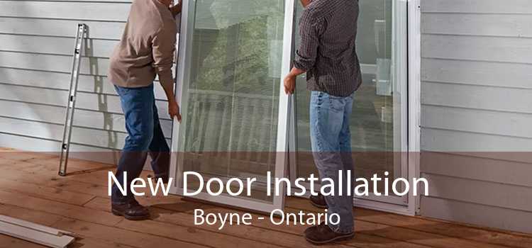 New Door Installation Boyne - Ontario