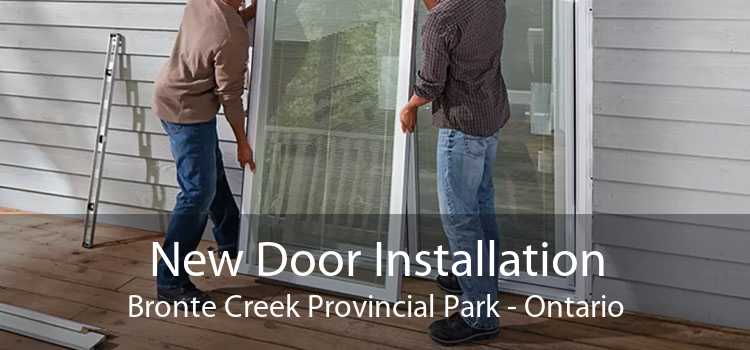 New Door Installation Bronte Creek Provincial Park - Ontario