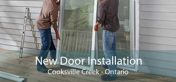 New Door Installation Cooksville Creek - Ontario