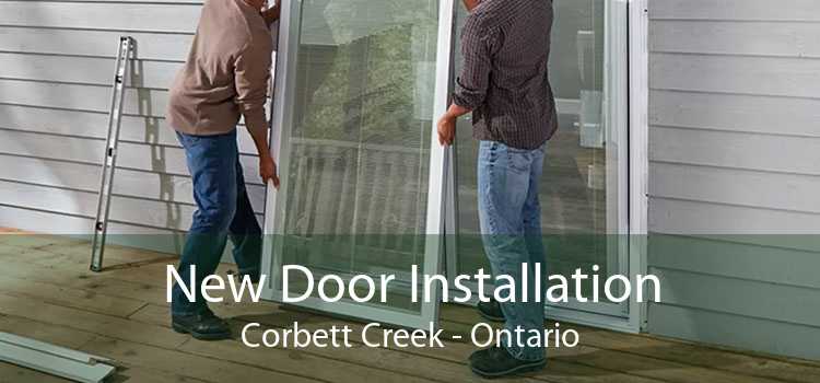 New Door Installation Corbett Creek - Ontario