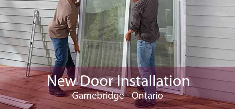 New Door Installation Gamebridge - Ontario