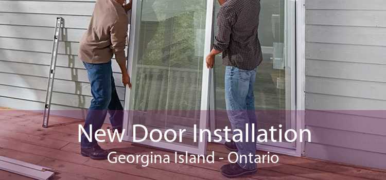 New Door Installation Georgina Island - Ontario