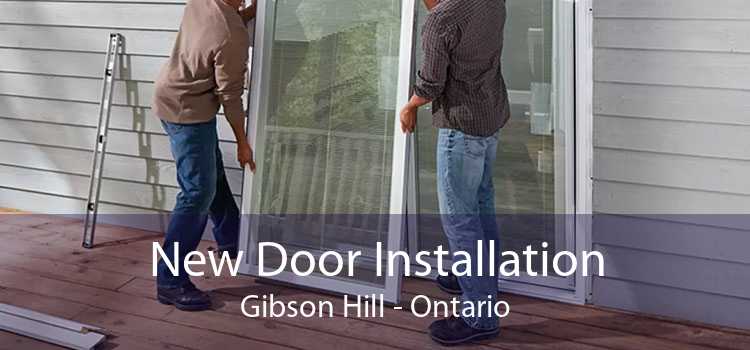 New Door Installation Gibson Hill - Ontario