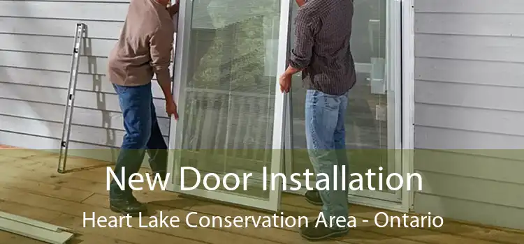 New Door Installation Heart Lake Conservation Area - Ontario