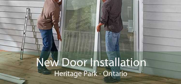 New Door Installation Heritage Park - Ontario