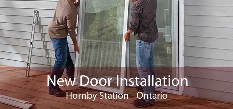 New Door Installation Hornby Station - Ontario