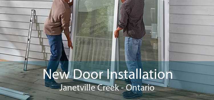 New Door Installation Janetville Creek - Ontario