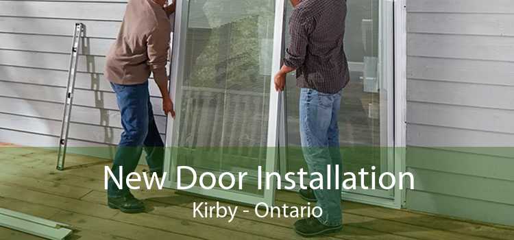 New Door Installation Kirby - Ontario