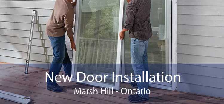 New Door Installation Marsh Hill - Ontario
