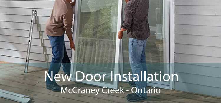 New Door Installation McCraney Creek - Ontario