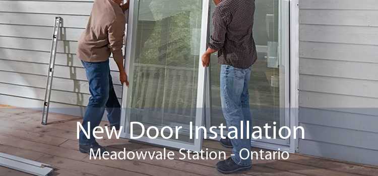 New Door Installation Meadowvale Station - Ontario