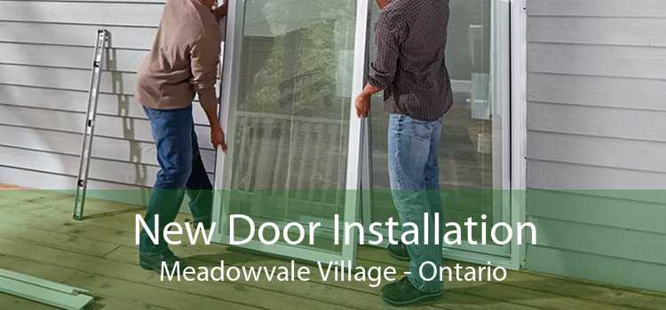 New Door Installation Meadowvale Village - Ontario