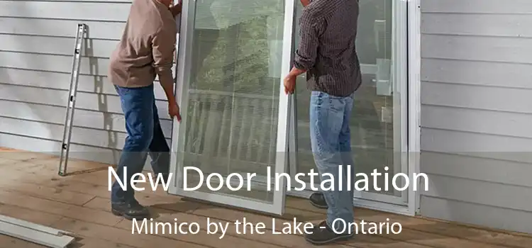 New Door Installation Mimico by the Lake - Ontario