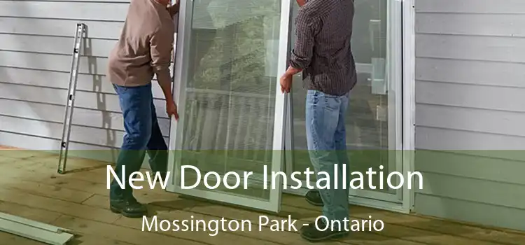 New Door Installation Mossington Park - Ontario