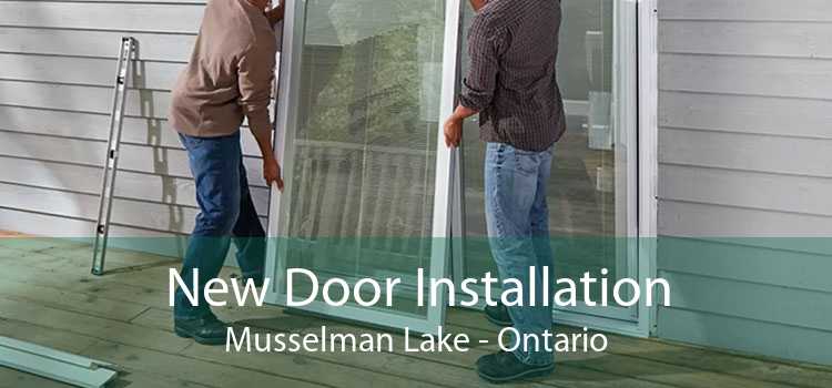 New Door Installation Musselman Lake - Ontario